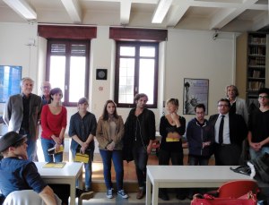 Alcuni degli studenti premiati con borse di studio